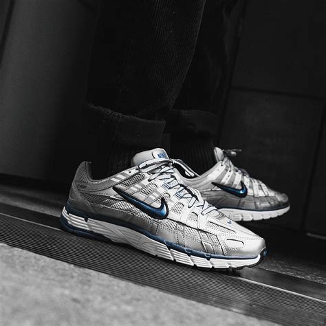 nike p 6000 silver blue